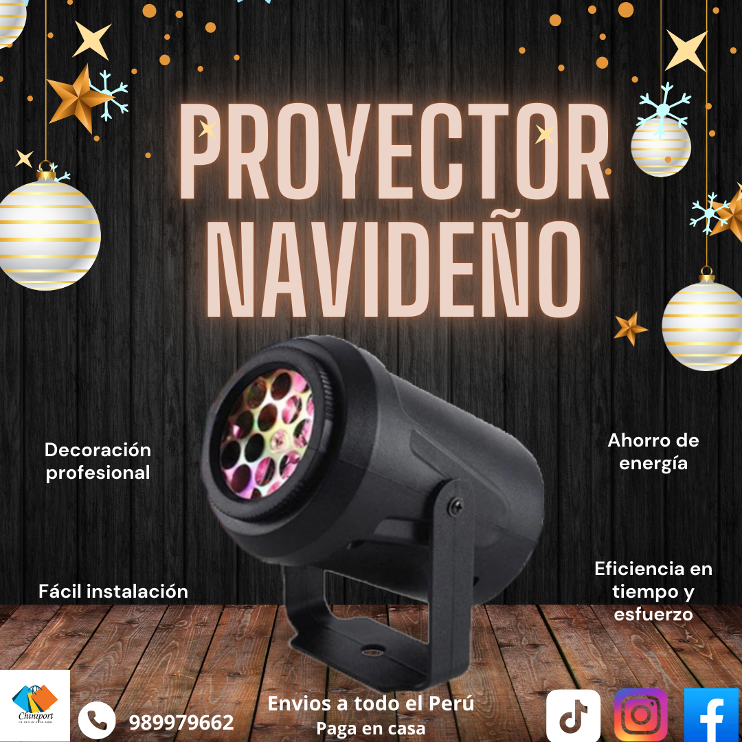 PROYECTOR NAVIDEÑO