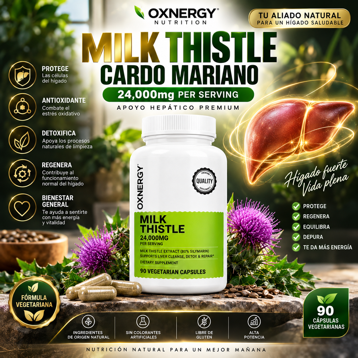 MILK THISTLE – CARDO MARIANO