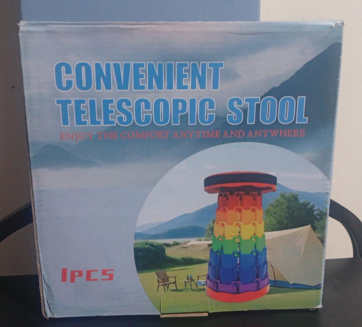 TABURETE TELESCÓPICO PLEGABLE
