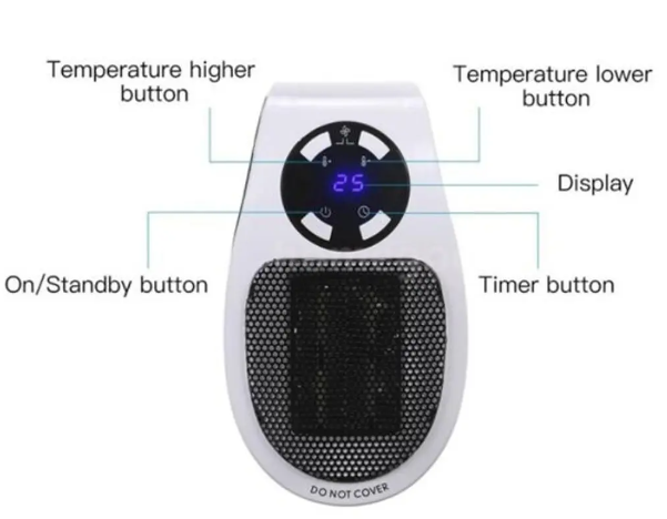 MINI CALENTADOR DE AIRE ELECTRICO